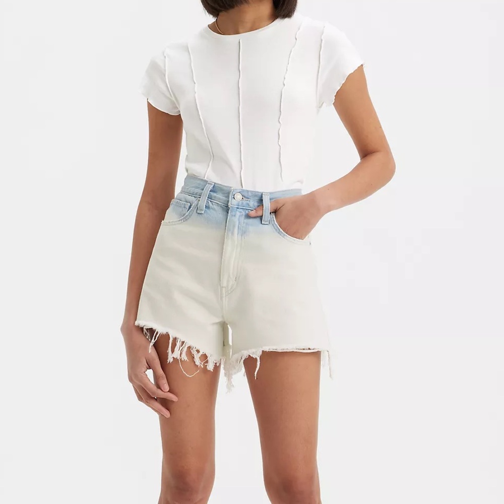 NWT Levi’s High Waisted Mom Short